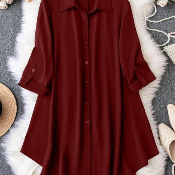 Dubai Cherry Fabric One Piece Tops