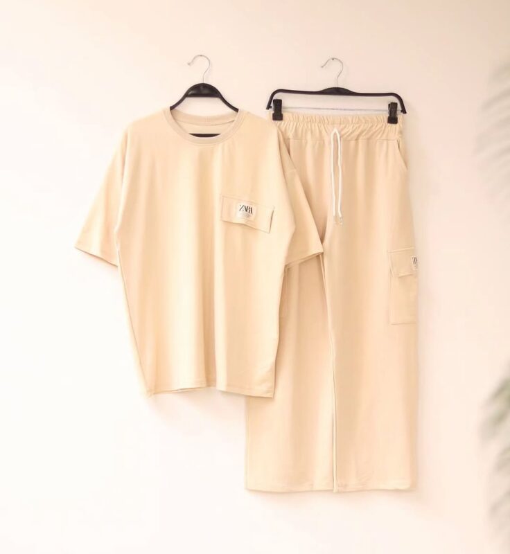 Ladies T-Shirt and Trouser Set