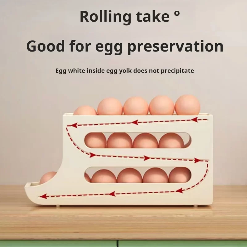 Egg Organizer Holder for Refrigerator