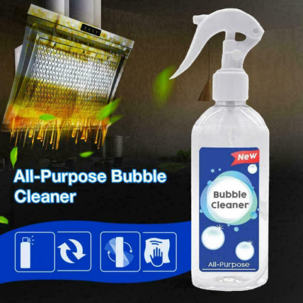 Multipurpose Bubble Cleaner Kitchen Oil & Grease Stain Remover