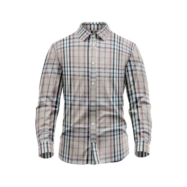 Men's Stylish Casual Check Long Sleeve Shirt